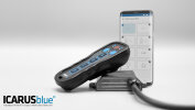 ICARUS blue Set R820 + TM600 + Holder