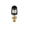 Holder for rotating beacon - with pipe thread