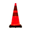 Folding traffic cone 70 cm