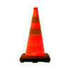 Folding traffic cone 50 cm