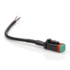 2-POLE adapter plug | socket housing | for GERMAN DT - 30cm