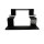 Roof rail holder, set of 2 - MAGMA series