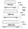 Skyline AIR - Warning bar - 97 cm - yellow