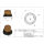C360 Rotating beacon - 3 points - Class 2 - Day/Night - Yellow
