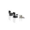 set of 2 mounting brackets for X-Range headlights for center/rear mounting