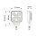 NOX500 Reversing and work lights - Plastic housing - 12V/24V