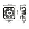 AS3000 - Work light - 1500 mm cable