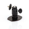 Adhesive holder with 1/4" mount, adjustable