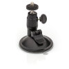 Suction cup holder with 1/4" mount, adjustable