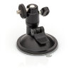 Suction cup holder with 1/4" mount, adjustable