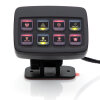 Universal control panel B8-V2  - incl. relay station - illuminated - 8 switching/button functions up to 49A