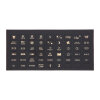 Universal control panel B8-V2  - incl. relay station - illuminated - 8 switching/button functions up to 49A
