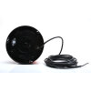 R65 Design rotating beacon BRILAR - yellow - 3 points - double flash