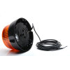 R65 Design rotating beacon BRILAR - yellow - 3 points - double flash