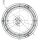 R65 Design rotating beacon BRILAR - yellow - 3 points - double flash