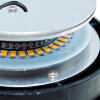 XR1ECO yellow rotating beacon with DIN plug-in base