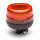 XR1ECO yellow rotating beacon with DIN plug-in base
