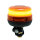XR1ECO yellow rotating beacon with DIN plug-in base