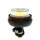 XR1ECO yellow rotating beacon with DIN plug-in base