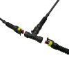 Superseal T-piece T-distributor branch connector pin 2-pole