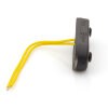 Side marker light BULLSEYE DARK - yellow