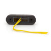 Side marker light BULLSEYE DARK - yellow