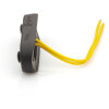 Side marker light BULLSEYE DARK - yellow