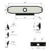 L-bracket - angle adjustable - for xFlare and X2 series