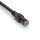 2-POLE SPLITTER | for GERMAN DT | Y-distributor with 25 cm cable
