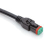 2-POLE adapter plug | socket housing | for GERMAN DT | - 250cm