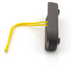 Side marker light BULLSEYE LONG DARK - yellow