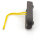 Side marker light BULLSEYE LONG DARK - yellow