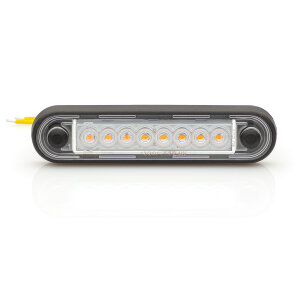 Side marker light BULLSEYE LONG - yellow