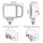 Additional BlackVision remote headlight set | automatically heated