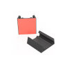 set of 2 adhesive holders for SOLIS lights 25x25mm