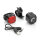 LED bike light set | Rechargeable battery | USB rechargeable | Adjustable angle