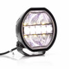 DL7 long-range headlight with position light - 7 inches - 176 mm - Black