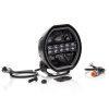 DL7 long-range headlight with position light - 7 inches - 176 mm - Black