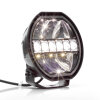 DL9 long-range headlight with position light - 9 inches - 232 mm - Black