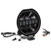DL9 long-range headlight with position light - 9 inches - 232 mm - Black