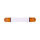 ASTERO LED warning bar - 140 cm with center section - yellow