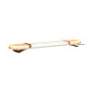 ASTERO LED warning bar - 140 cm with center section - clear/yellow
