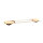 ASTERO LED warning bar - 140 cm with center section - clear/yellow