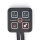 T4A-K tipper control - 4x4A - 2x push button function - 2x switch function - 1500 mm connection cable