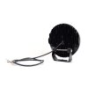 W268 BLACK - 9-inch long-range headlight - yellow position light - Ref 30 - tinted