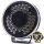 W268 BLACK - 9-inch long-range headlight - yellow position light - Ref 30 - tinted