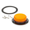 SPARK rotating beacon - 3-point - extra flat - AUTO-DIM - synchronization - Class 2 - DIN 14620, Form B1