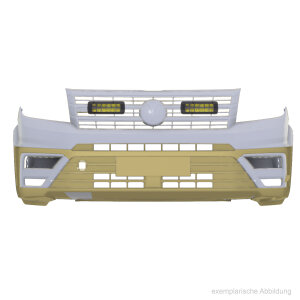 Radiator grille kit for 204 mm headlights