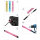 20 push-on connectors, waterproof, shrinkable - 1.5-2.5 mm² - Blue