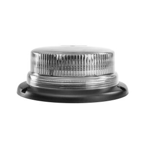B46 indicator light - clear/yellow - flat - B1 design - 3 points